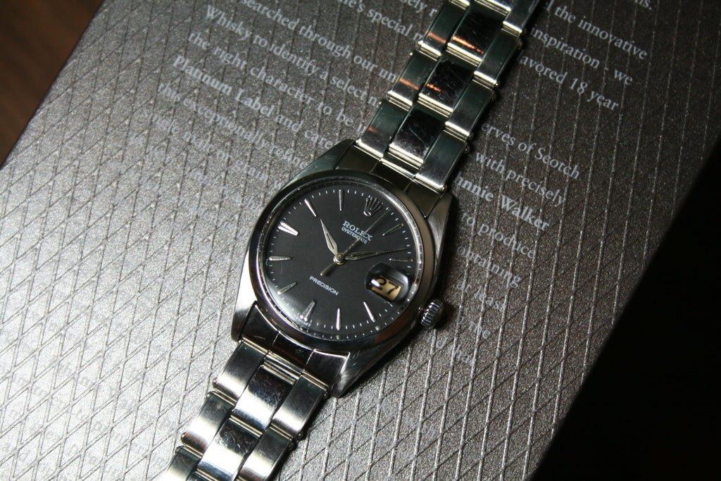 Rolex Oyster Perpetual Date 1500 Grey Dial