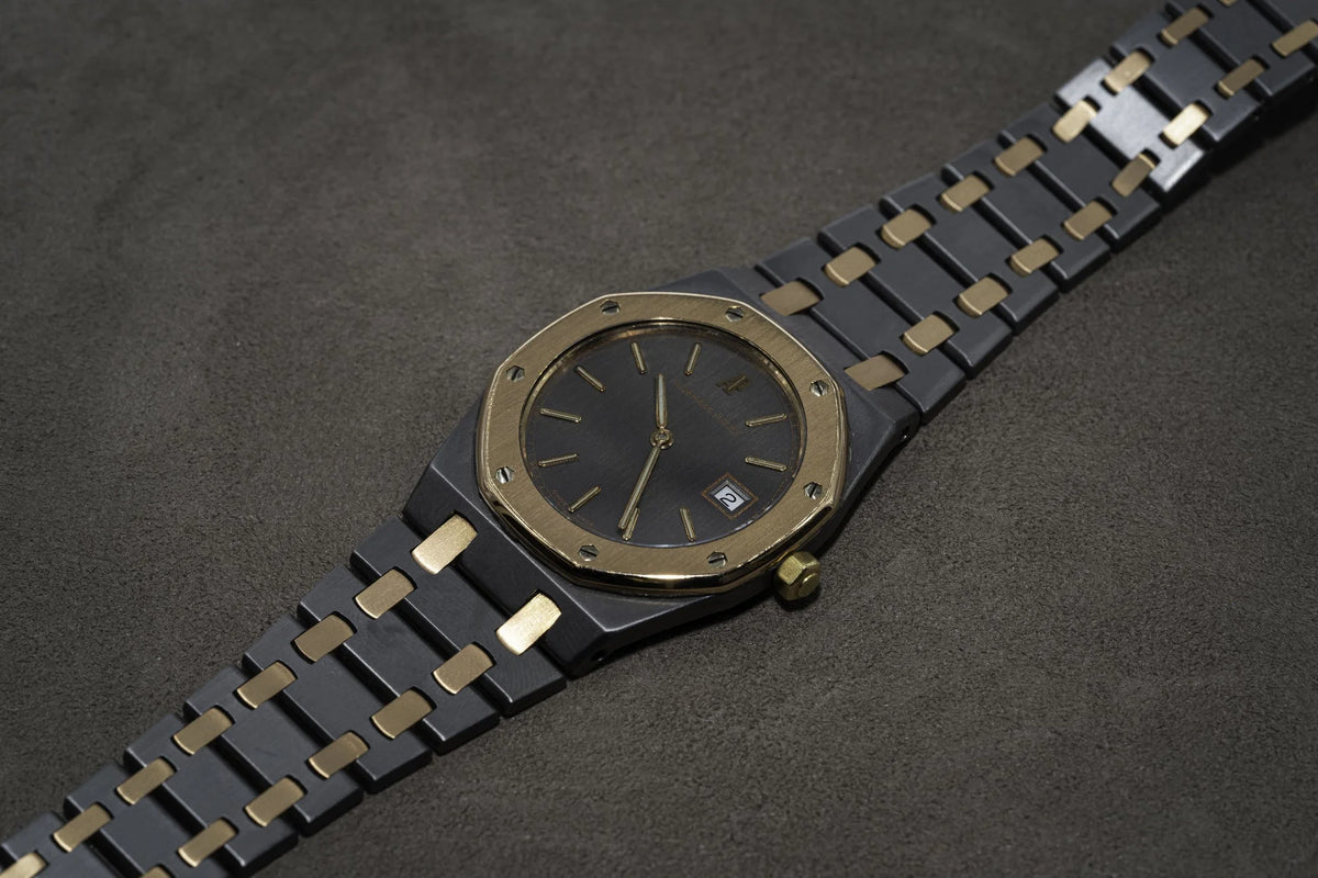 Audemars Piguet Royal Oak 56175TR Tantalum and Rose Gold Arev Co