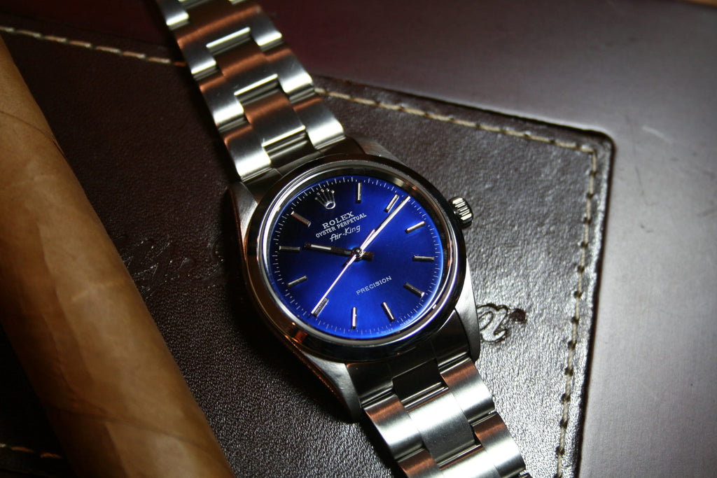 Rolex AirKing 14000 Blue Dial