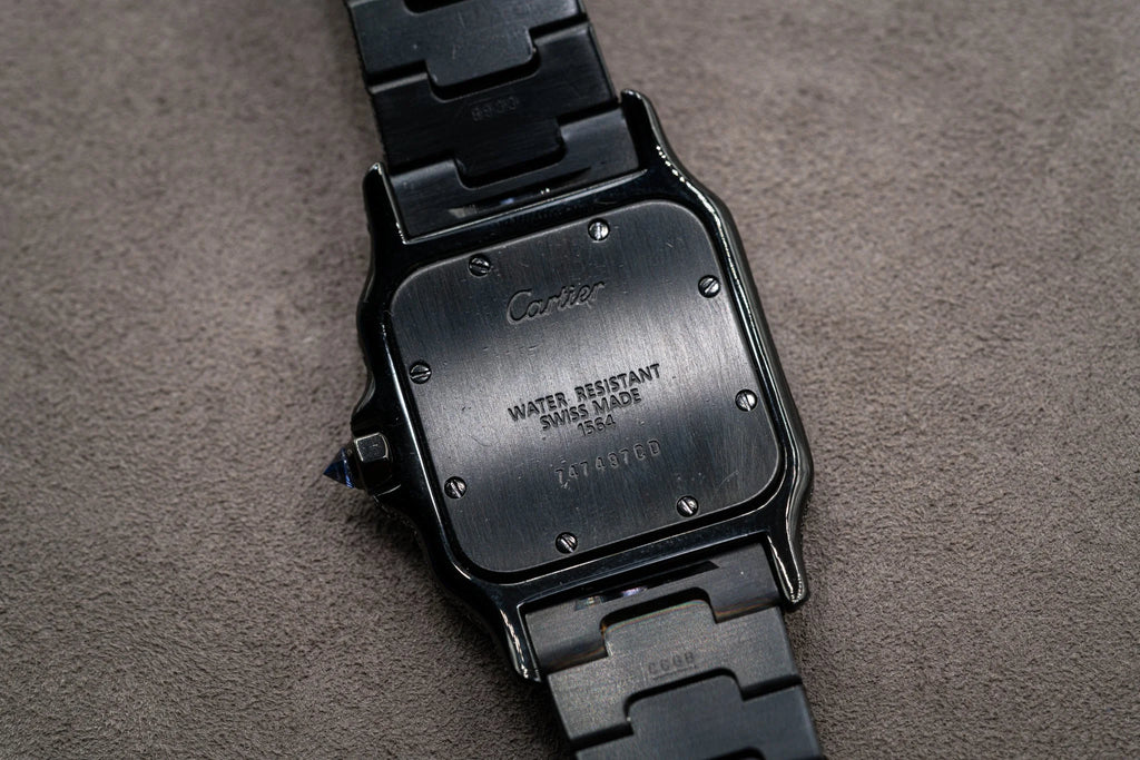 Cartier Santos 1564 Black Diamonds - Watches