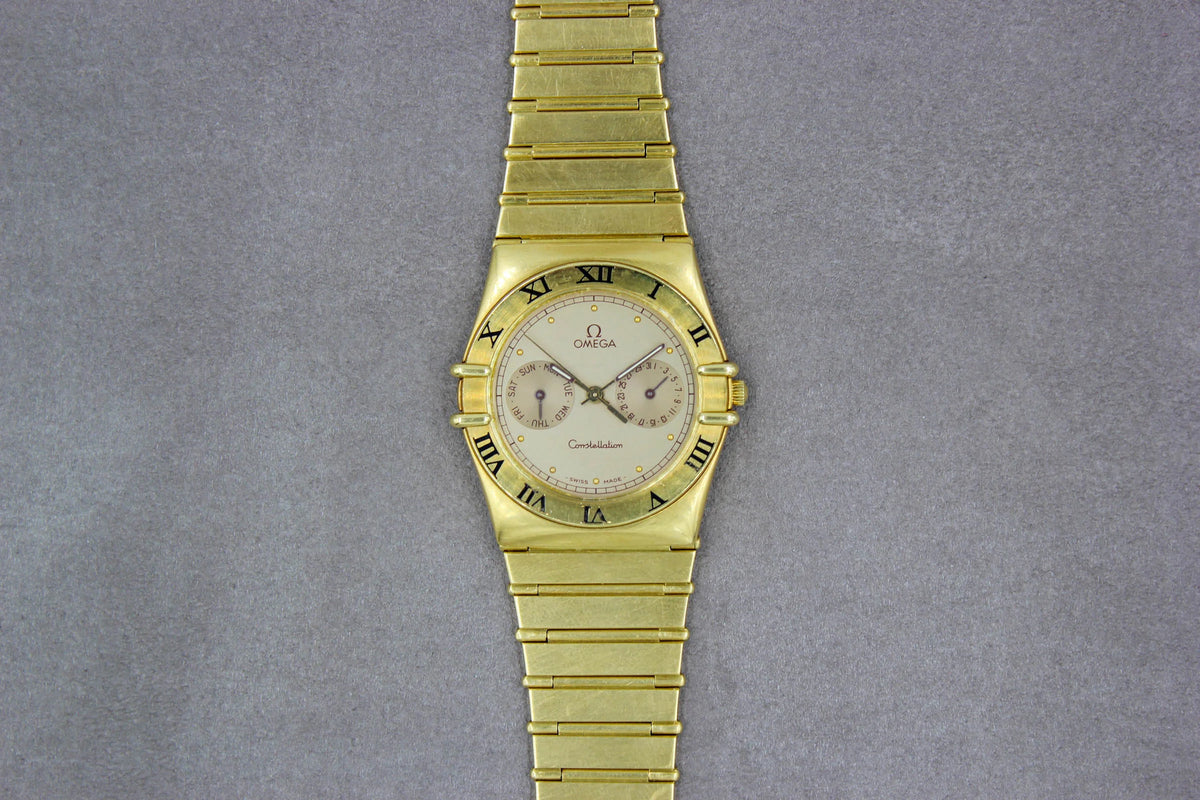 Omega Constellation Day-Date 398.0873 18K Gold – Arev & Co.