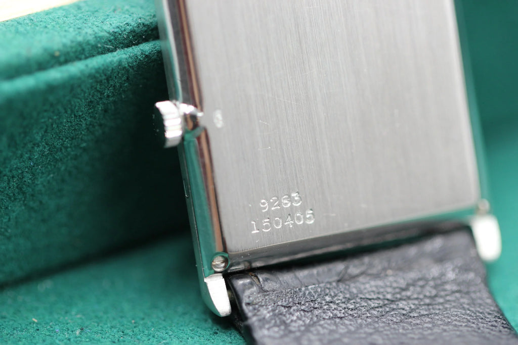 Piaget Tank 18K White Gold