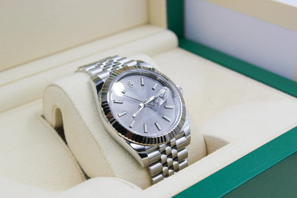 Rolex Datejust 126334 Grey Rhodium Dial