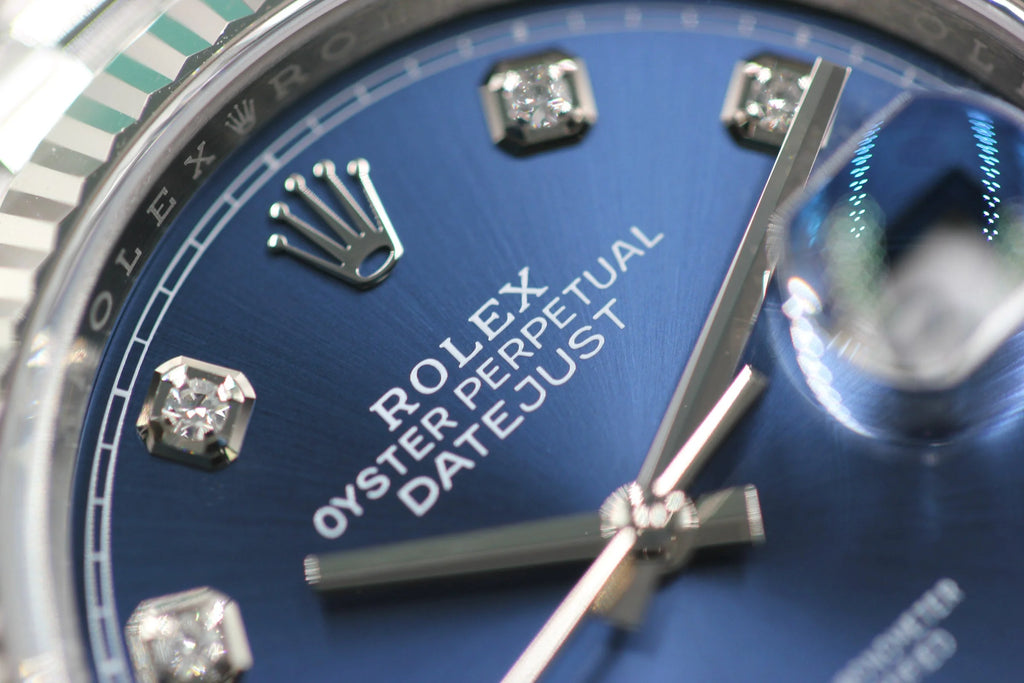 Rolex Datejust 36 126234 Blue Diamond Dial