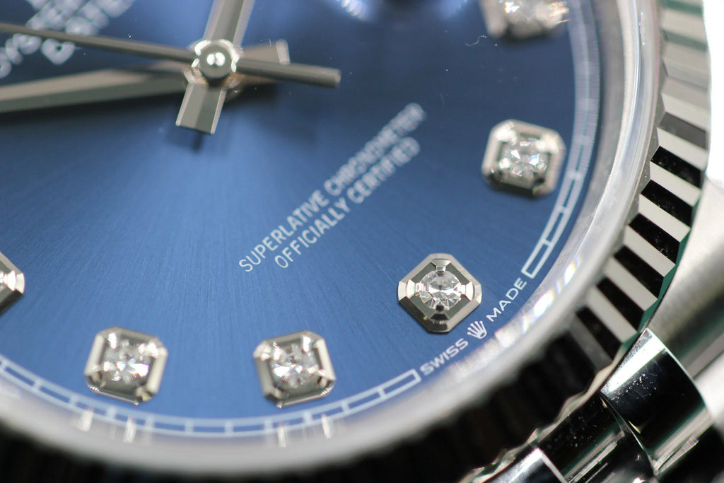 Rolex Datejust 36 126234 Blue Diamond Dial