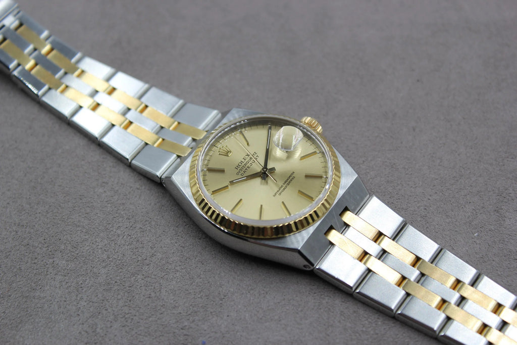 Rolex Datejust Oysterquartz 17013 Champagne Dial