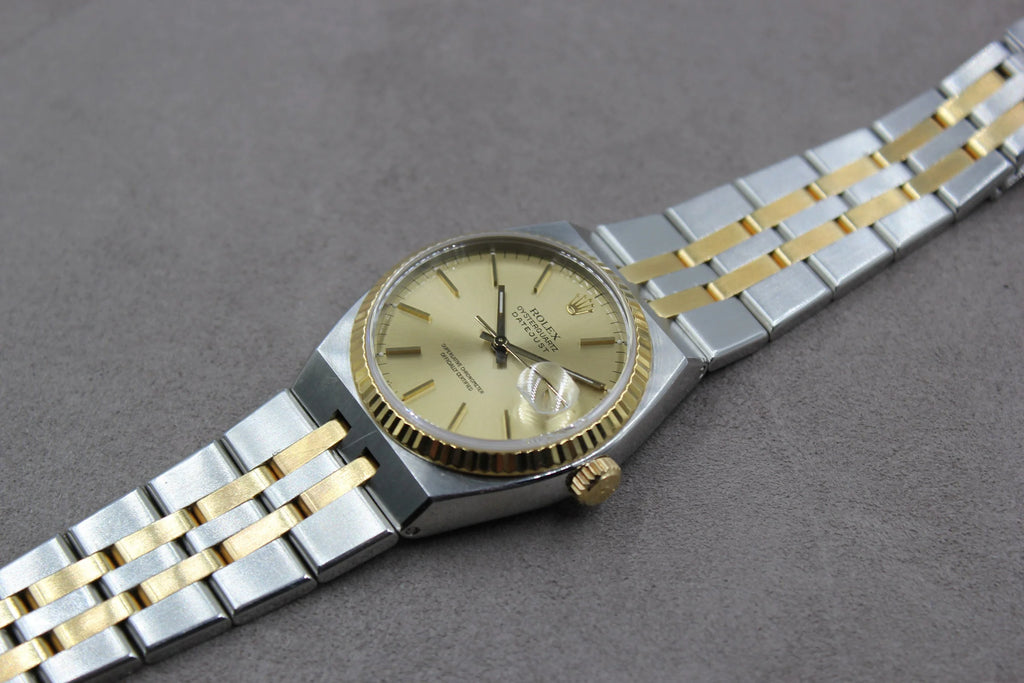 Rolex Datejust Oysterquartz 17013 Champagne Dial