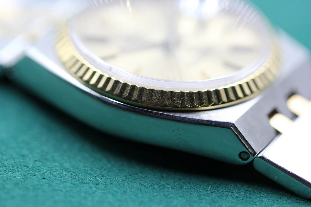 Rolex Datejust Oysterquartz 17013 Champagne Dial