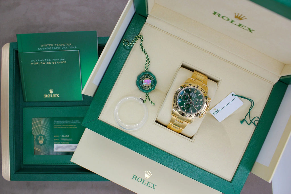 Rolex Daytona 116508 Green Dial John Mayer Full Stickers