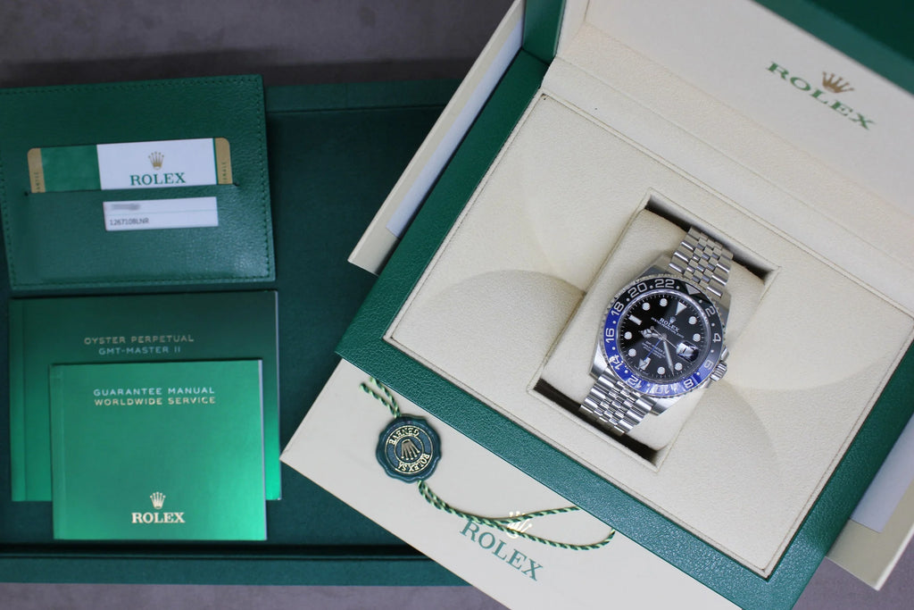 Rolex GMT Master II Batgirl 126710BLNR