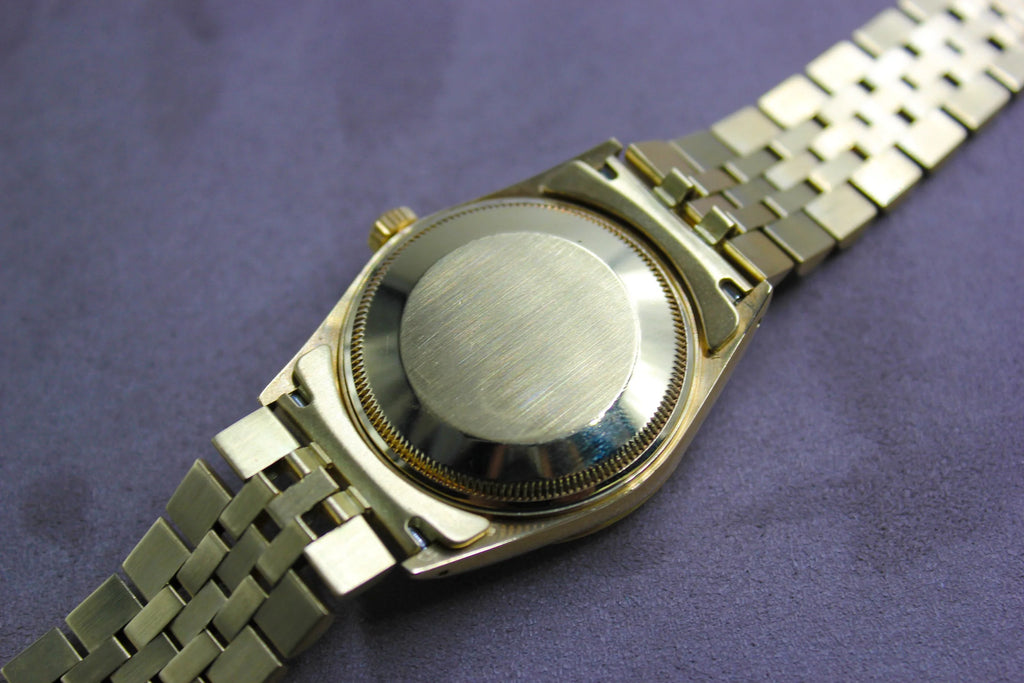 Rolex Oyster Perpetual Date 15037 14K Gold