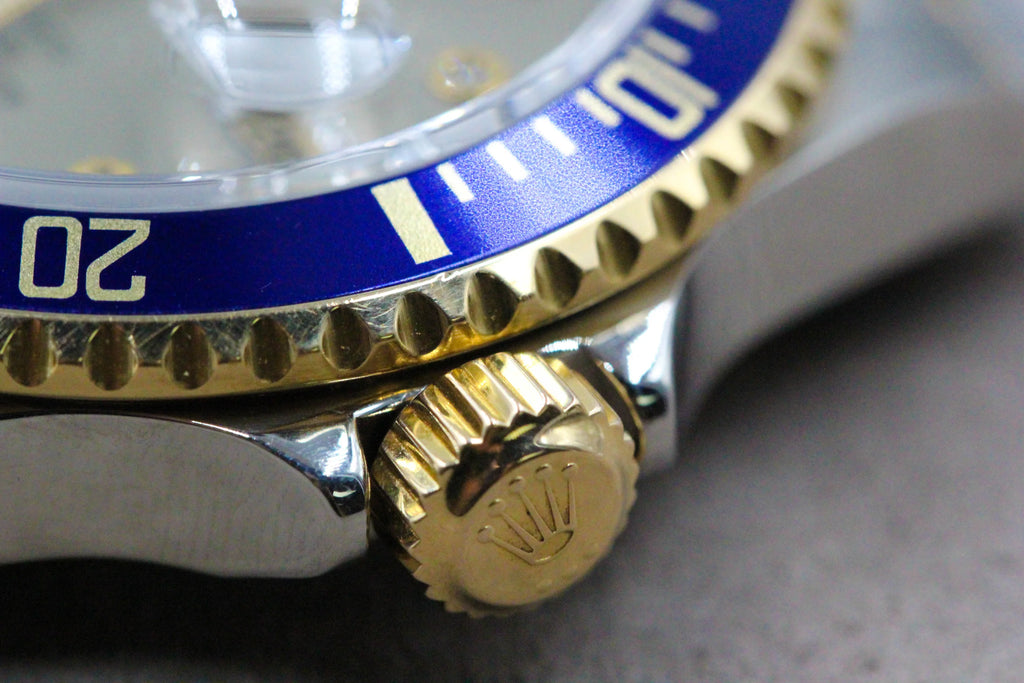 Rolex Submariner 16613 Grey Serti Dial - Watches