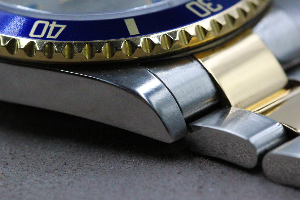 Rolex Submariner 16613 Grey Serti Dial - Watches