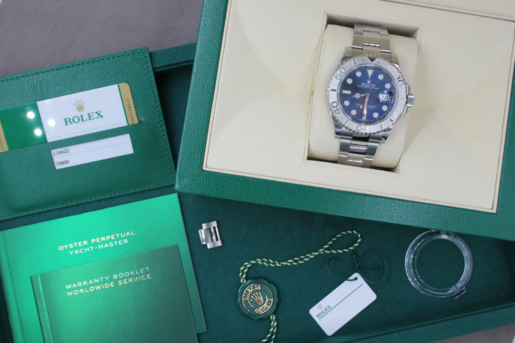 Rolex Yachtmaster 116622 Blue Dial